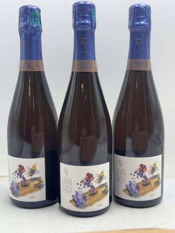 Laval, Aurore & Florian Laval Olim Rosé - Champagne Extra, Nieuw