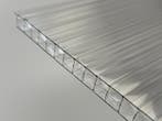 Polycarbonaat kanaalplaat 16 mm X-structuur 105x350 cm BxL, Verzenden, Nieuw