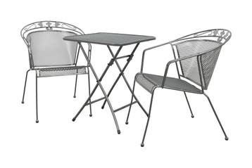 Royal Garden Elegance stapelbare balkonset 3-delig, Tuin en Terras, Verzenden, Nieuw, Overige materialen, Tuinset