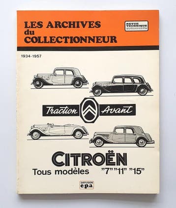 Revue Technique Citroën – tous modèles 7, 11, 15 – 1934-1957, Auto diversen, Verzenden