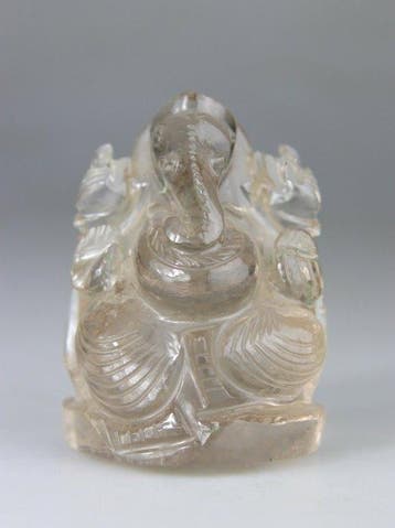Beeldhouwwerk - Beeldje - Ganesh - Beeldhouwwerk - Agaat,, Antiek en Kunst