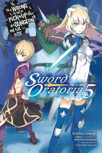 Is It Wrong to Try to Pick Up Girls in a Dungeon? On the, Ophalen of Verzenden, Zo goed als nieuw, Fujino Omori ; Kiyotaka Haimura
