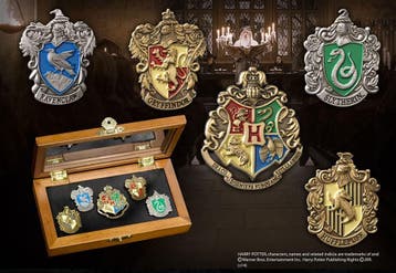 Harry Potter Pin Collection Hogwarts Houses (5), Ophalen of Verzenden, Nieuw