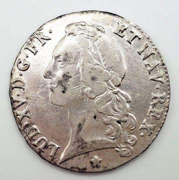 Frankrijk. Louis XV (1715-1774). Ecu 1765-AA, Metz (Zonder, Postzegels en Munten, Munten | Europa | Niet-Euromunten