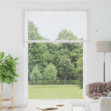 vidaXL Venetiaanse jaloezie Wit 220 x 160 cm 25 mm Aluminium, Verzenden, Nieuw, Wit
