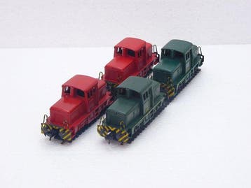Fleischmann H0 - 1306 - Diesellocomotief (4) - Vier O&K, Nieuw