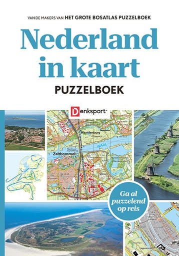 Denksport - Nederland In Kaart Puzzelboek | Peter Vroege, Ophalen of Verzenden, Nieuw, Peter Vroege