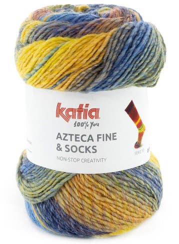 Katia Azteca Fine &amp; Socks - 14 Autumn Gold - Superwash, Ophalen of Verzenden, Nieuw