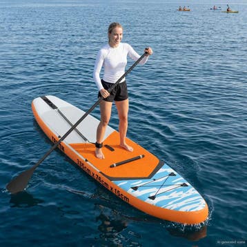 vidaXL SUP Board met zitplaats 2-in-1 TRITON 335 x 76 x 15, Watersport en Boten, Verzenden, Nieuw