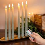 LED Taper Kaarsen Vlamloos met Afstandsbediening en Timer, Verzenden, Nieuw