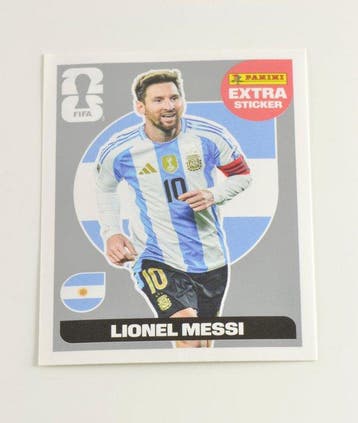 2026 Panini FIFA World Cup 2026 Lionel Messi Extra Sticker -, Nieuw