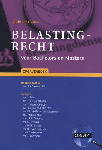 Belastingrecht voor Bachelors en Masters, 9789463172684, Boeken, Verzenden, Zo goed als nieuw, HBO
