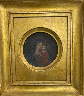 Italiaanse school (XIX) - Madonna con Bambino