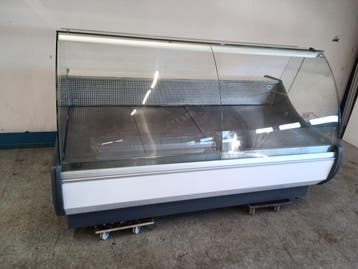 Koeltoonbank  - B202 x D113 x H125 cm - met ingebouwde motor, Gebruikt