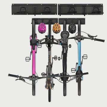 Robuust Fietsenrek voor Wandmontage - Zwart Metaal - Opslag, Verzenden, Nieuw