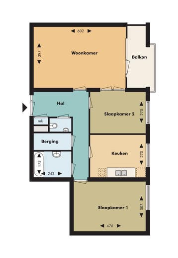 Appartement te huur in Almere - 82 m² - 3 kamer(s) - 3, Appartement, Almere, Flevoland