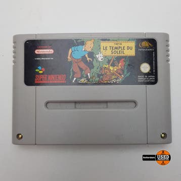 Snes | TinTin: Le Temple du Soleil, Verzenden, Gebruikt