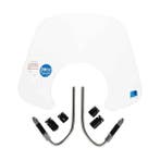 Windscherm Laag Transparant voor Vespa Primavera - Roger, Fietsen en Brommers, Brommeronderdelen | Scooters, Ophalen of Verzenden