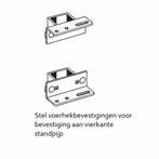 Stel voerhekbevestiging 0-5 cm / 80 x 80 mm, Dieren en Toebehoren, Runderen