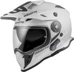 Bogotto H331 BT Bluetooth Wit Enduro Helm, Nieuw met kaartje, Overige merken, Heren, Offroadhelm