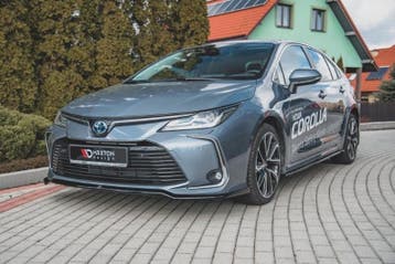 Voorspoiler Toyota Corolla XII Sedan Zwart Glans, Auto-onderdelen, Ophalen of Verzenden, Nieuw