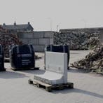 Profi- Keerwand grijs 80 cm hoog, 49 cm Lang, ca.49-55 cm..., Ophalen of Verzenden, Nieuw