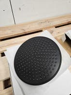 Douchekop 22 cm mat zwart ABS, Ophalen of Verzenden, Nieuw, Douche