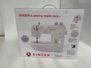 Singer Start F1306 - Naaimachine - 6 steken - Wit, Verzenden, Nieuw, Singer