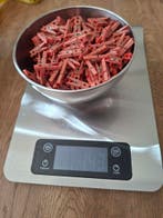 325 mini wasknijpers hout rood 2,5 cm, Nieuw, Knutselwerk