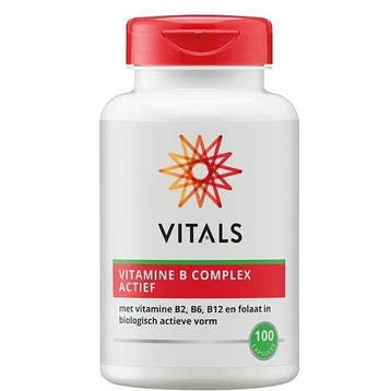 Vitals Vitamine B complex actief - Vitaminepreparaat, Diversen, Verzenden, Nieuw