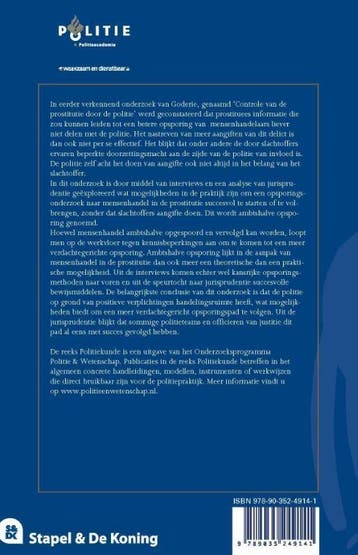 PK 81 Mensenhandel in de prostitutie zonder aangifte?, Verzenden, Gelezen, M. Goderie