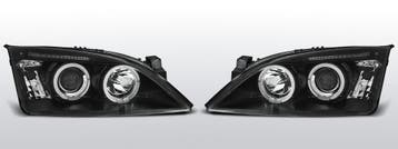 Koplampen Angel Eyes | geschikt voor Ford Mondeo MK3 2000-20, Auto-onderdelen, Verlichting, Verzenden, Nieuw, Ford