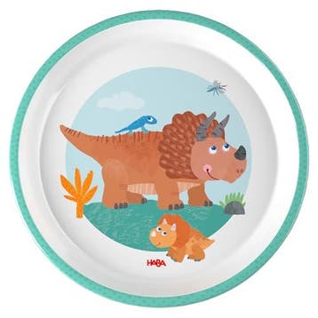 Haba kinderservies bord dino - mela van €6,99 voor €6,29, Ophalen of Verzenden, Nieuw