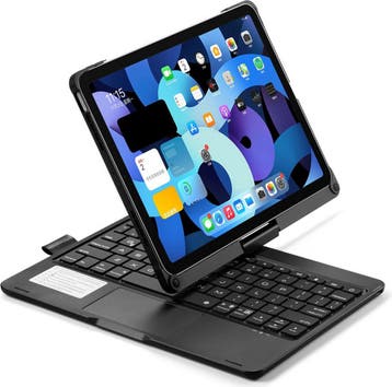 CaseBoutique Bluetooth Keyboard Case met Muis Trackpad en, Ophalen of Verzenden, Zo goed als nieuw, CaseBoutique