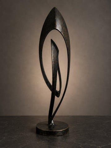 Benjamin Wouters (XX) - “Eindeloos” – Handgemaakt abstract