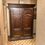 Kast - Eik - Louis Philippe kleerkast, Antiek en Kunst