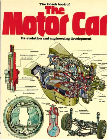 THE BOSCH BOOK OF TE MOTOR CAR, ITS EVOLUTION AND, Nieuw, Author