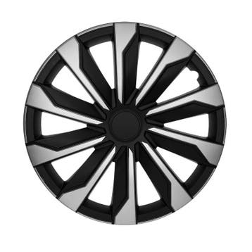 Wieldoppen  Typhoon 14-inch zilver/zwart, Verzenden, Nieuw
