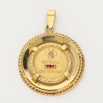 Hanger - 18 karaat Geel goud