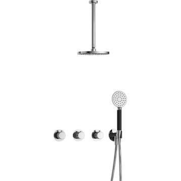 Hotbath Cobber X - CX7067 - Inbouw Regendoucheset - Chroom -, Ophalen of Verzenden, Nieuw