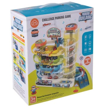 Ruhhy Interactieve speelgoedgarage met spiraallift, 5 niv..., Ophalen of Verzenden, Nieuw