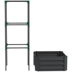 Hoogbed Met Klimrek Plantenbak Met Klimhulp, Open Bodem, Wee, Tuin en Terras, Verzenden