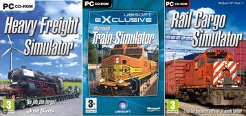 Trein Simulator PC Games Bundel (Windows, Verzenden, Nieuw