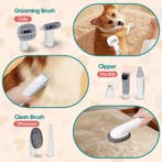 Hondentondeuse - Professionele dierentondeuse - Wit - Noblez, Dieren en Toebehoren, Honden-accessoires, Verzenden, Zo goed als nieuw