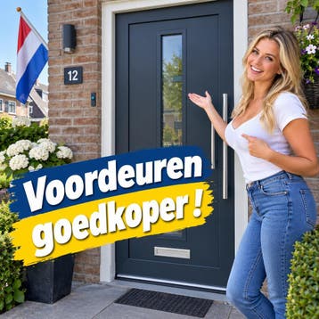 (AKTIE !) VOORDEUR PRIJZEN DEZE MAAND VEEL GOEDKOPER !, Doe-het-zelf en Verbouw, Nieuw