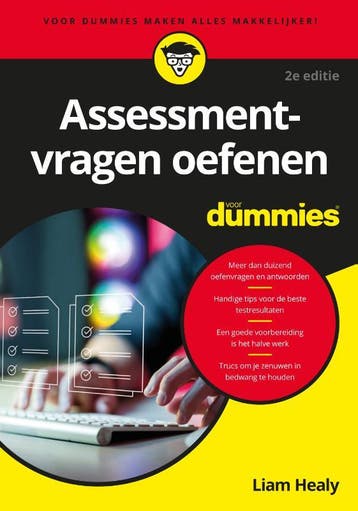 Assessmentvragen Oefenen Voor Dummies | Liam Healy | Nieuw, Ophalen of Verzenden, Nieuw, Liam Healy