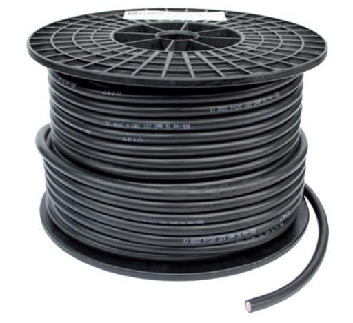 Accukabel 70mm2 op maat | Zwart | Per halve meter, Auto-onderdelen, Elektronica en Kabels, Ophalen of Verzenden