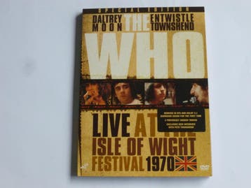 The Who - Live at the Isle of Wight Festival 1970 (DVD), Ophalen of Verzenden, Zo goed als nieuw
