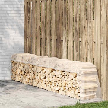 vidaXL Zeildoek 140 gsm Transparant 6 x 1,5 m PE, Verzenden, Nieuw