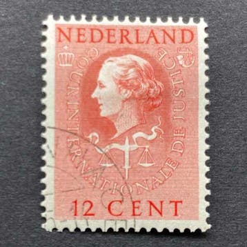 Dienstzegels 1951 [N.V.P.H. nr. D035], Postzegels en Munten, Ophalen of Verzenden, Gestempeld